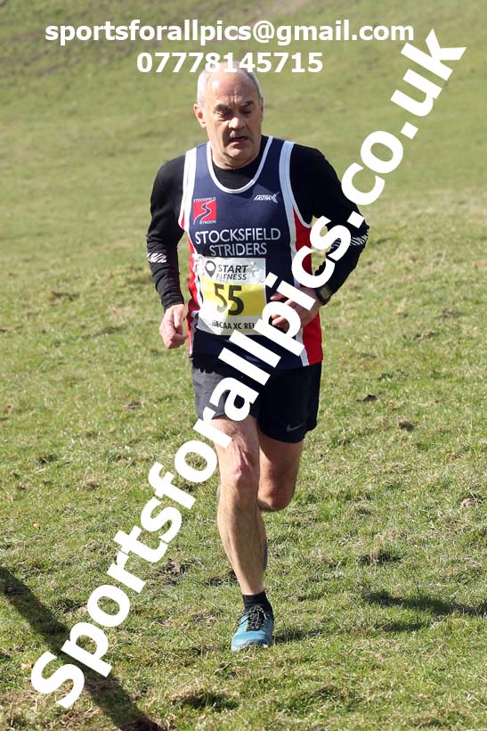 Masters men 2021 NECAA Cross Country Relays, Thornley Farm, Peterlee, Saturday, April 10th. Photo: David T. Hewitson/Sports for All Pics